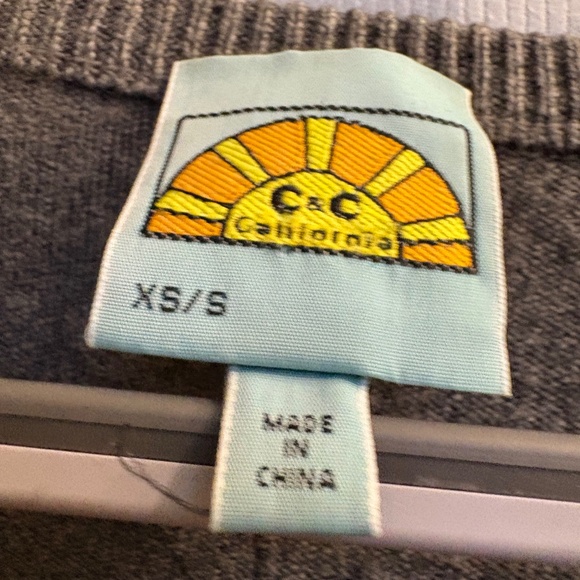 C&C California Short Sleeve Poncho Sweater - Picture 3 of 6